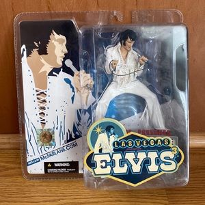 Las Vegas Elvis Presley 3 Action Fig 5”  2004  McFarlane